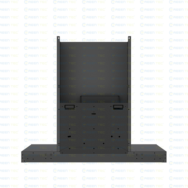 H404-6 - Matte Black - Square Lamp