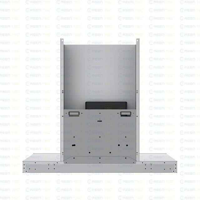 H404-6 - Stainless Steel - Square Lamp