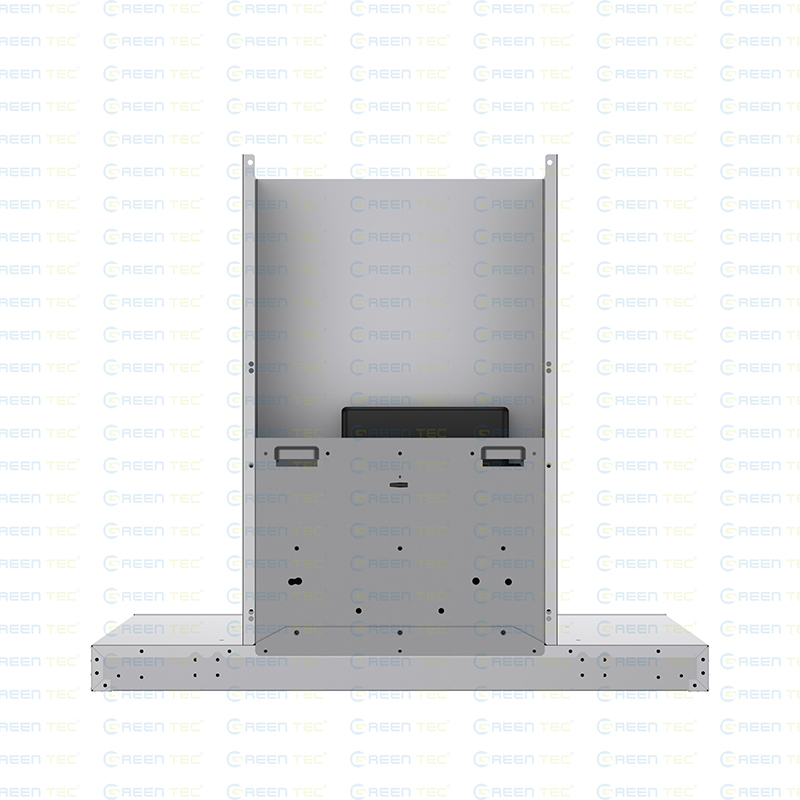 H404-6 - Stainless Steel - Square Lamp