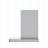 H404-6 - Stainless Steel - Square Lamp
