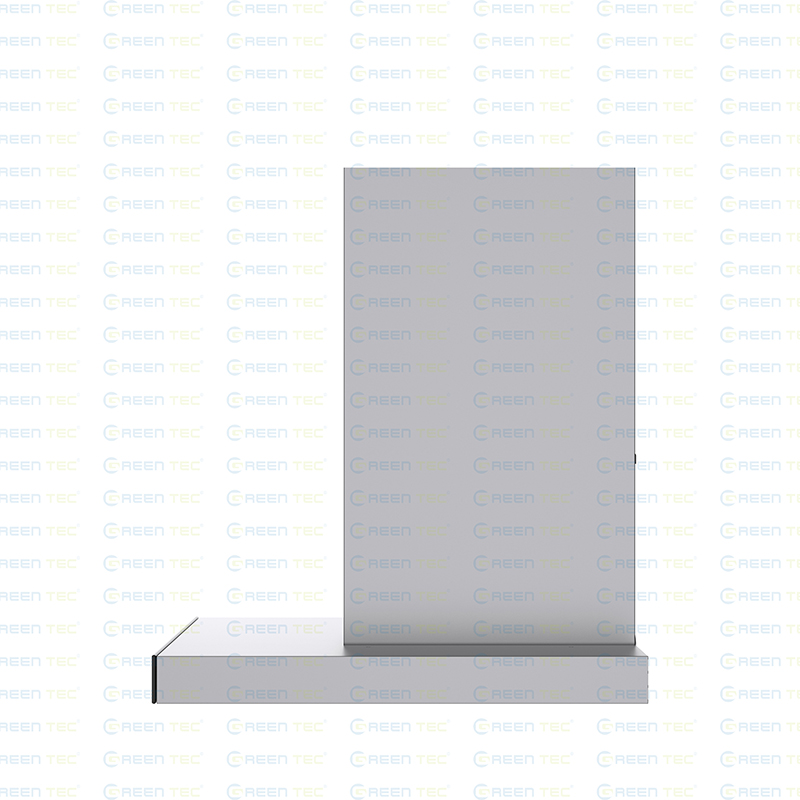 H404-6 - Stainless Steel - Square Lamp