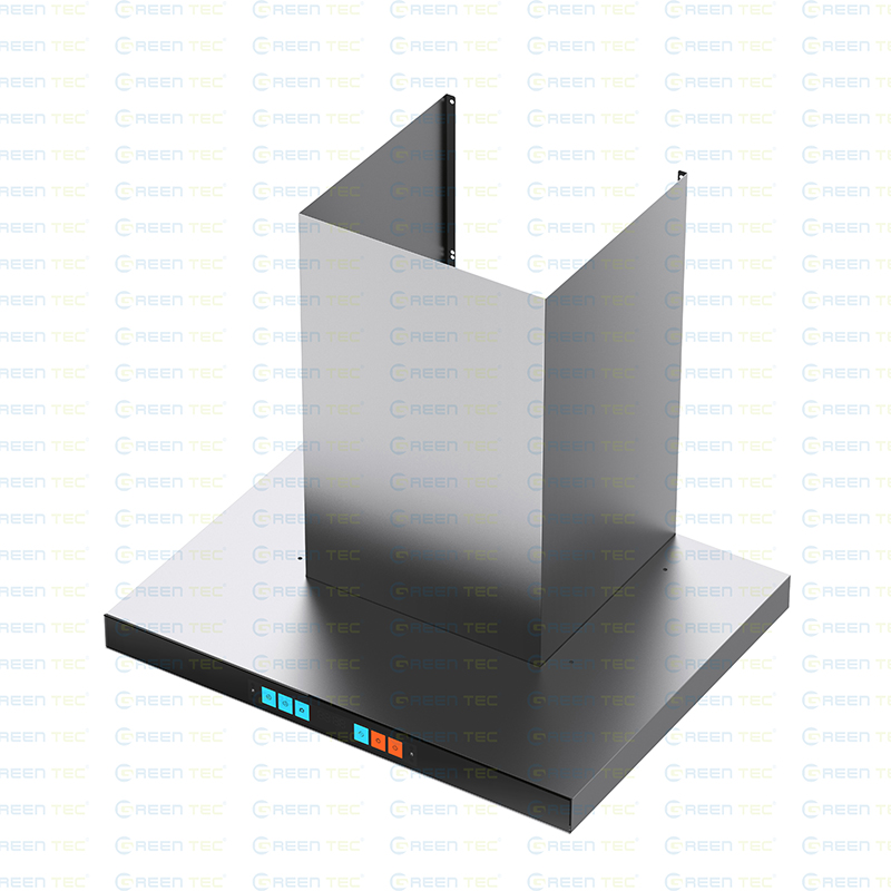 H404-6 - Stainless Steel - Square Lamp